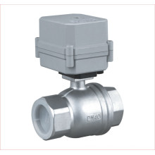 2 Way Electric Actuator Valve Motorized Stainless Steel Water Ball Valve (A100-T40-S2-C)